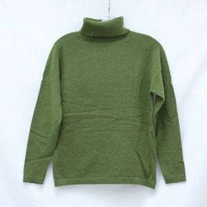 Esprit women sweater wool blend warm green autumn winter fall S cozy small